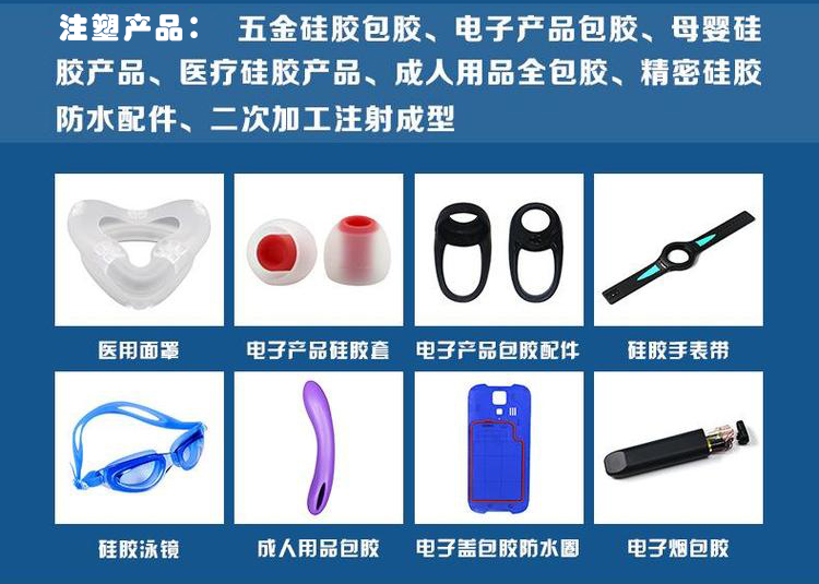 液態(tài)硅膠注射成型機(jī)注塑產(chǎn)品